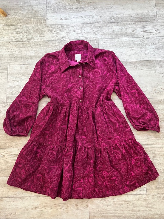 Maeve Dresses & Skirts - The Bettina Tiered Shirt Dress by Maeve Mini Corduroy
Edition Size M